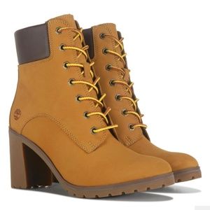 Women's Allington Lace Up Timberland Boot with 6 in heel